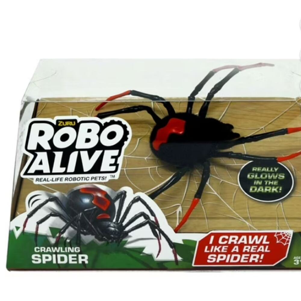 ZURU Robo Alive Battery Powered Crawling Spider Robotic Toy NWT
